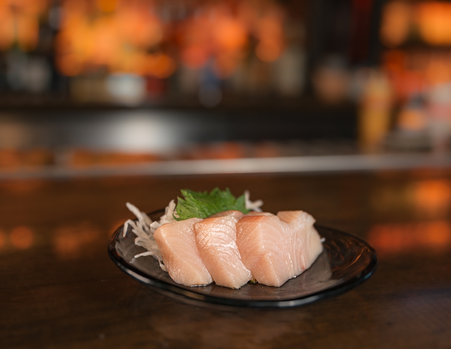 Yellowtail Sashimi.