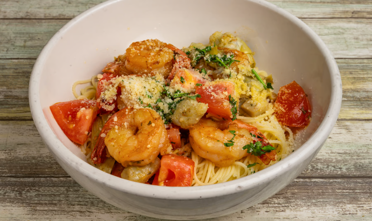 Shrimp Capellini.