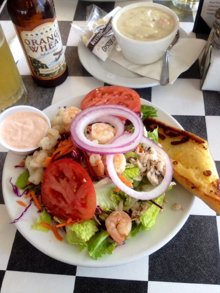 SEAFOOD SALAD.