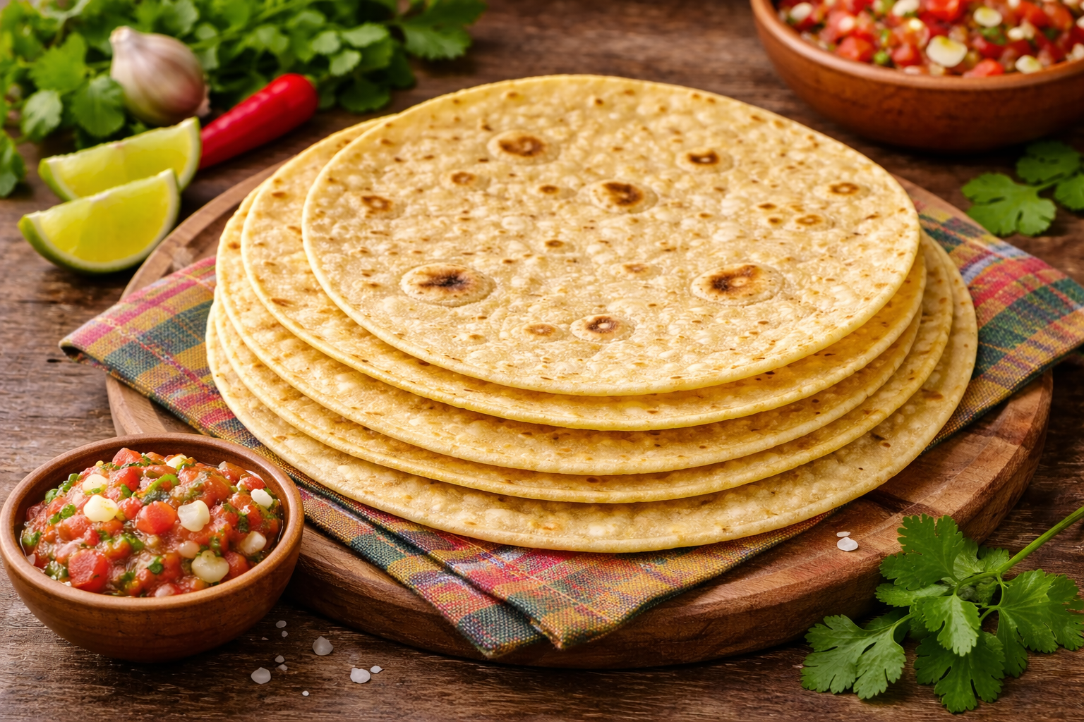 Corn Tortillas.