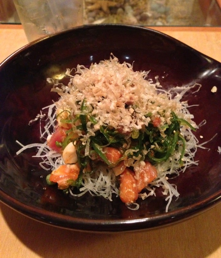 Master Sashimi Salad.