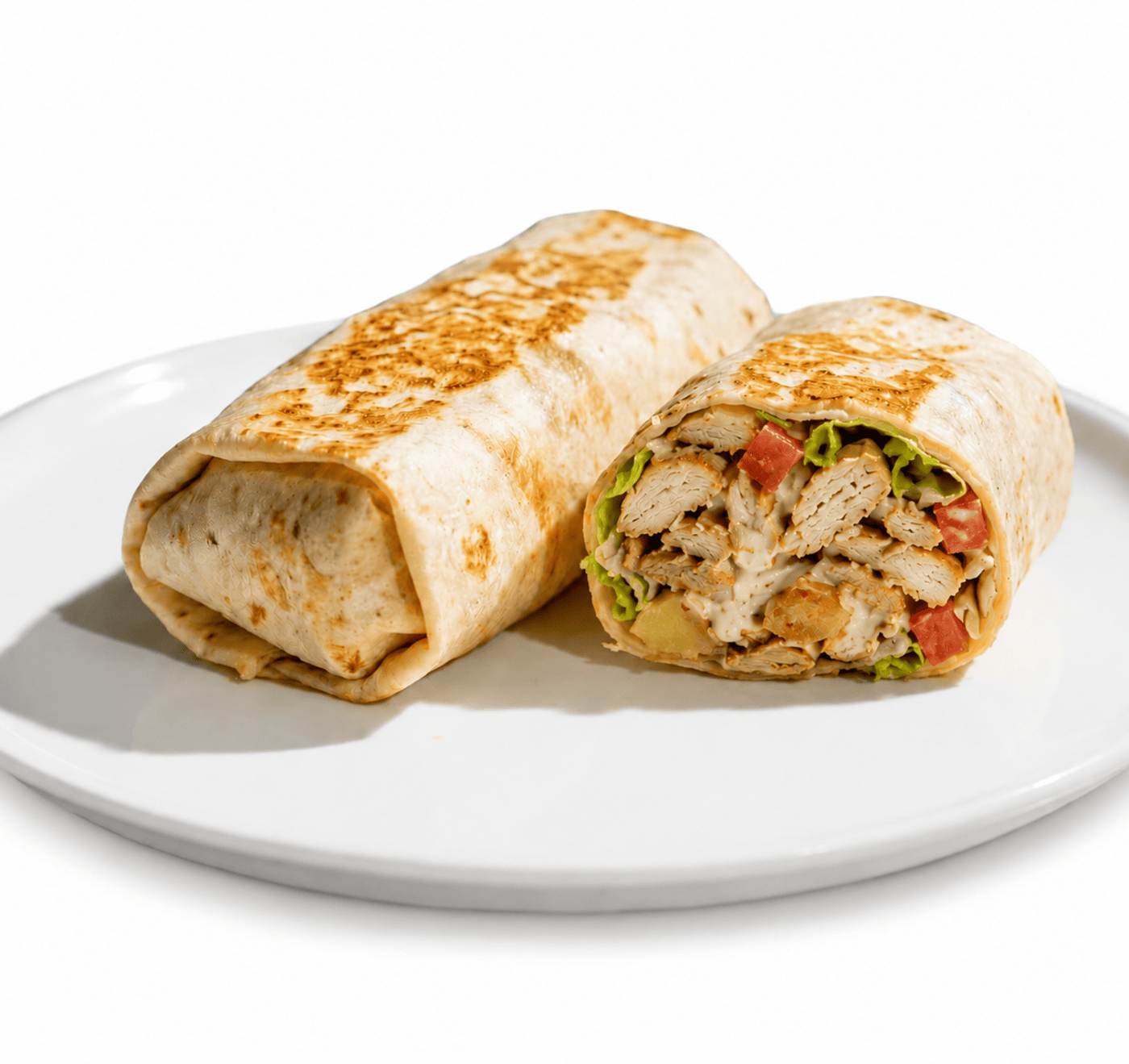 Chicken Shawarma Wrap.
