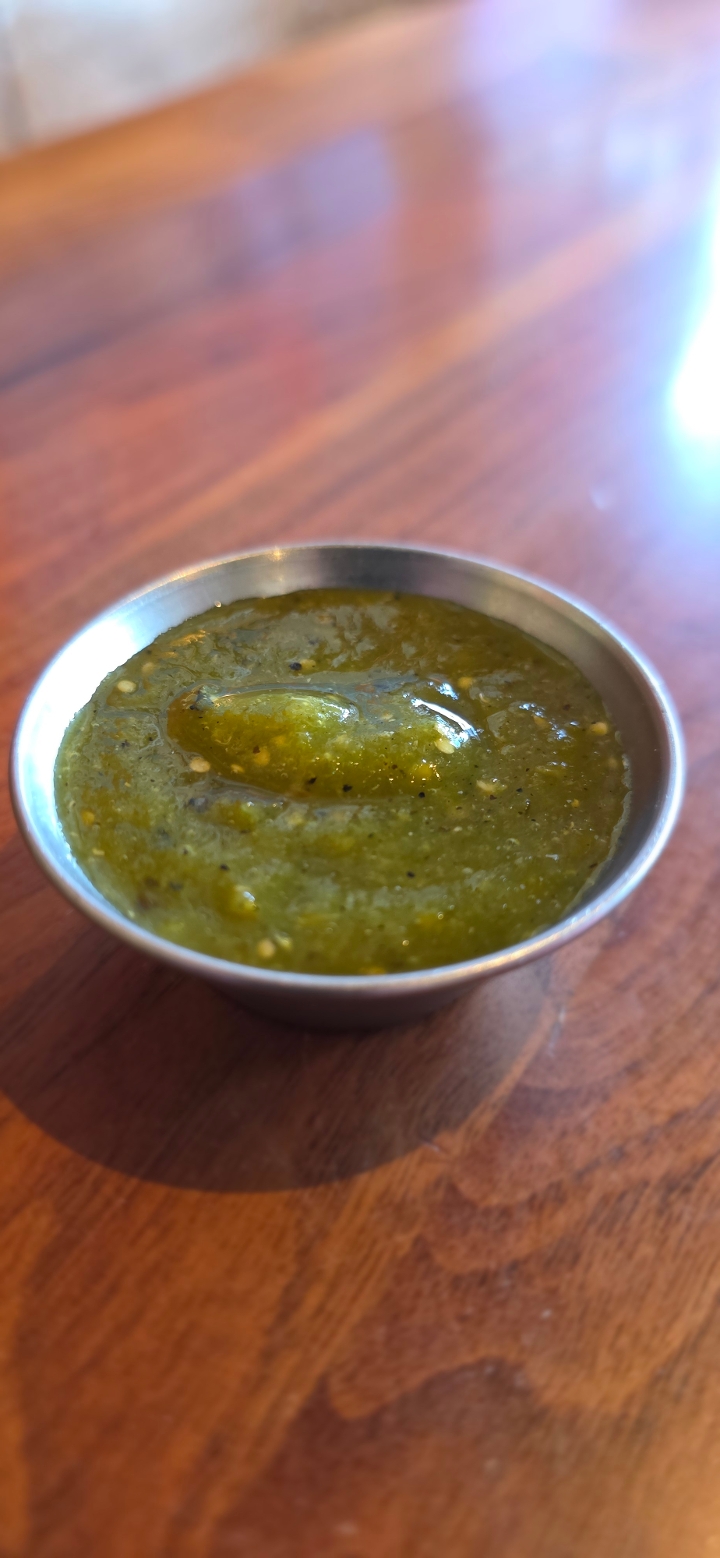 2oz Green Salsa.