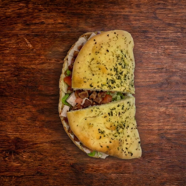 Turkey Club Sandwich.