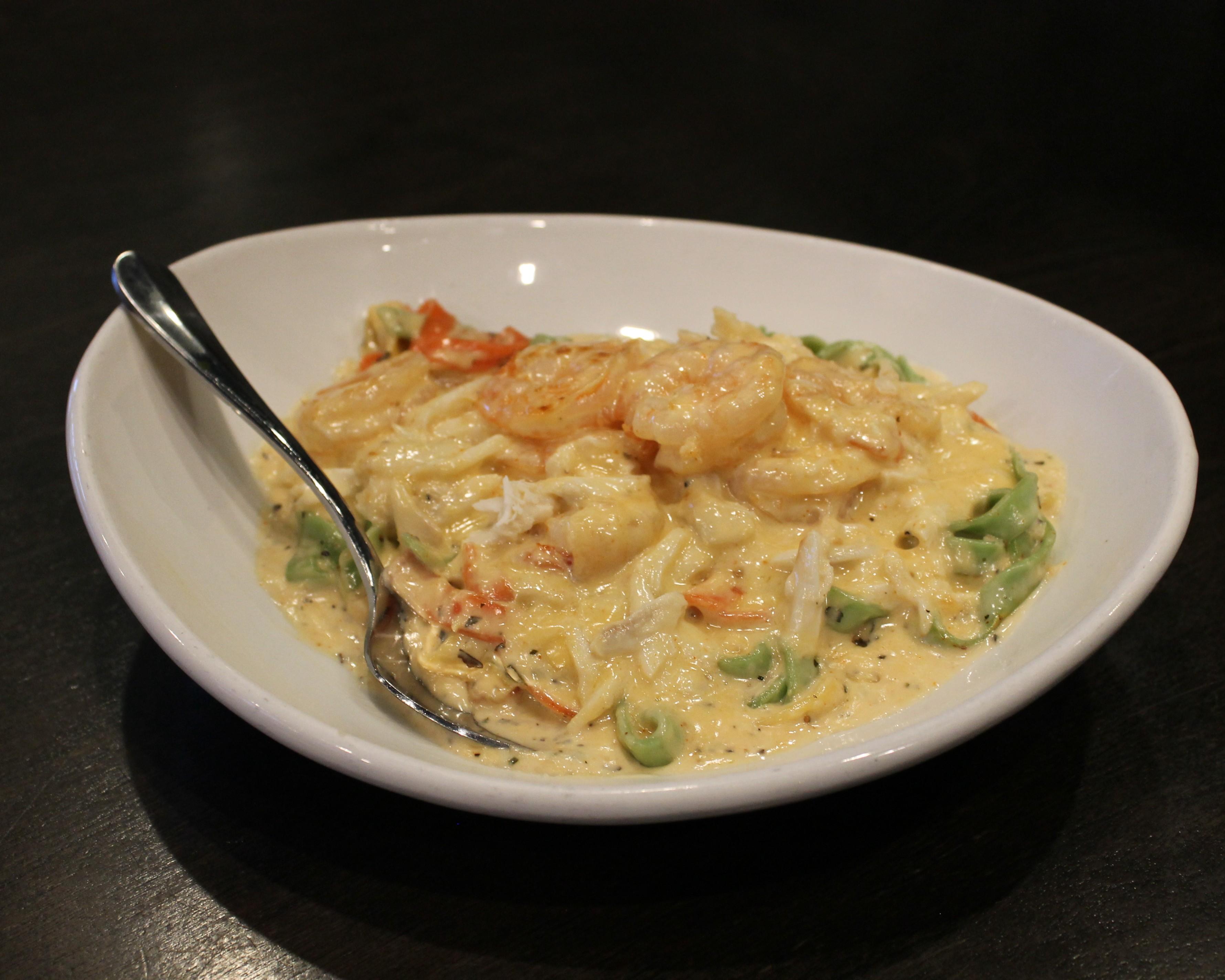 Shrimp & Crab Fettucine.