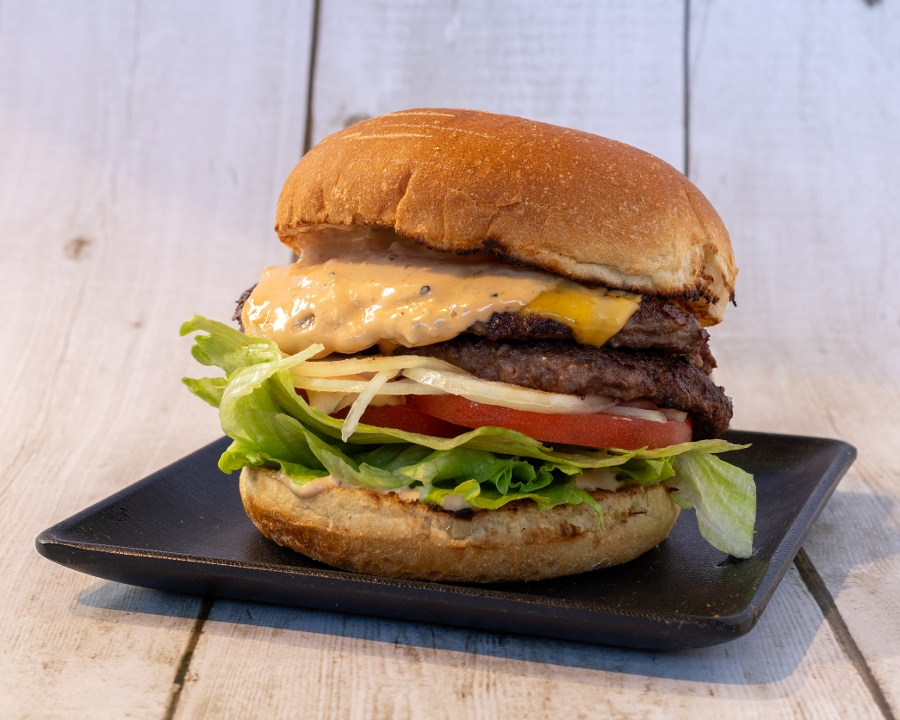 Double Cheese Burger.