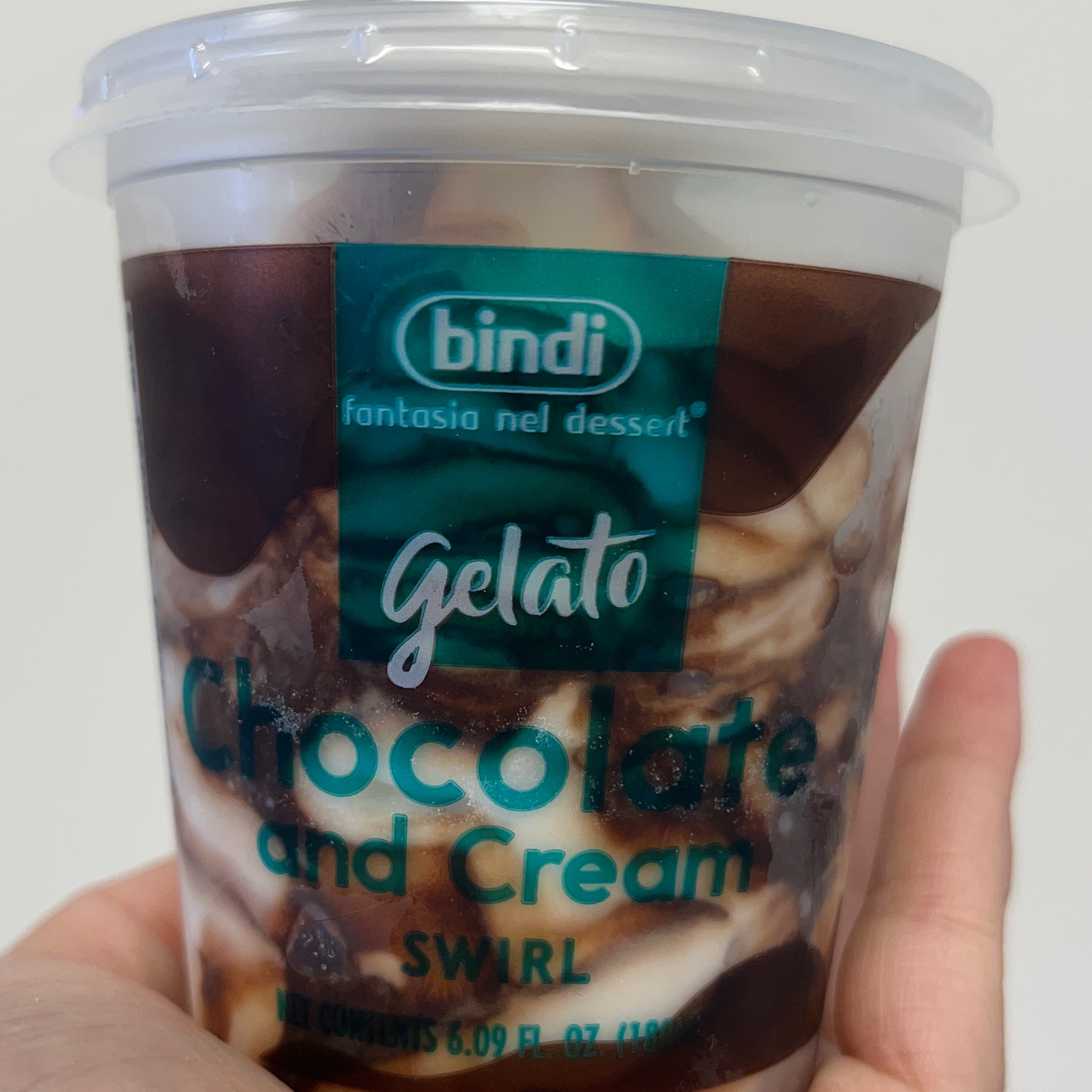 Individual Gelato Cup.