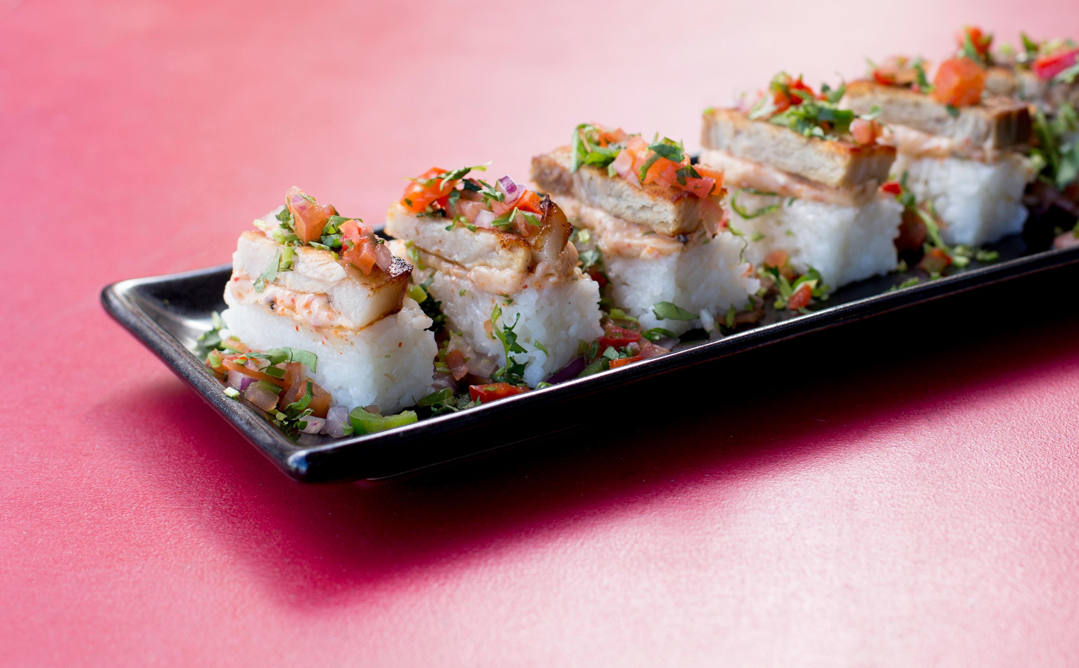 Pork Belly Oshi.