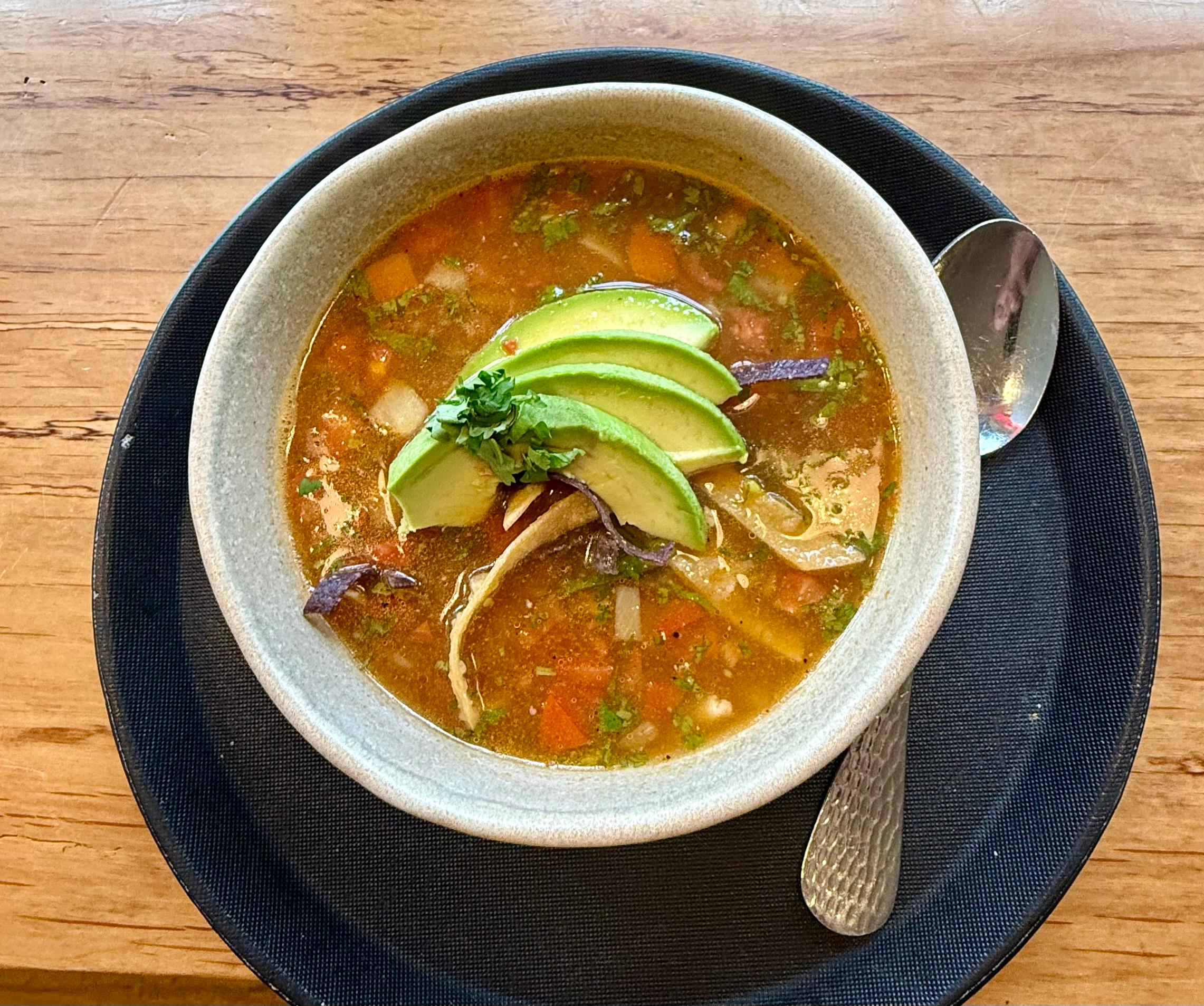 Sopa D’ Tortilla.