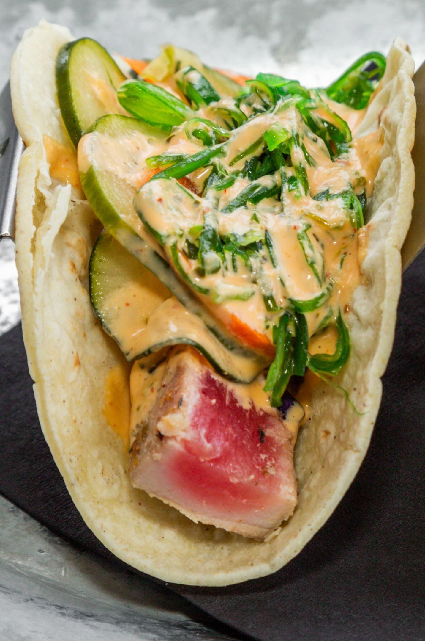 Seared Ahi Tuna.