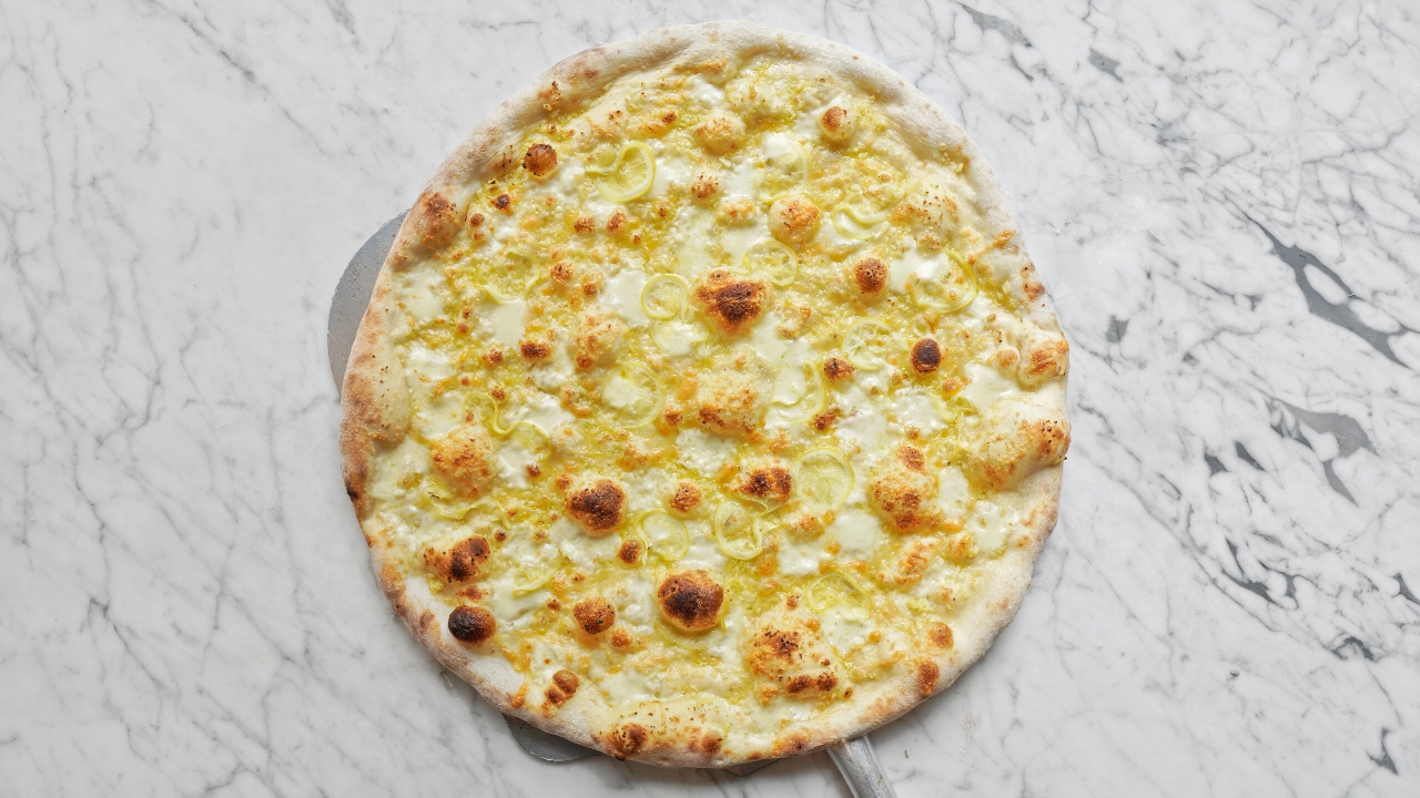 Mike's White Pie.