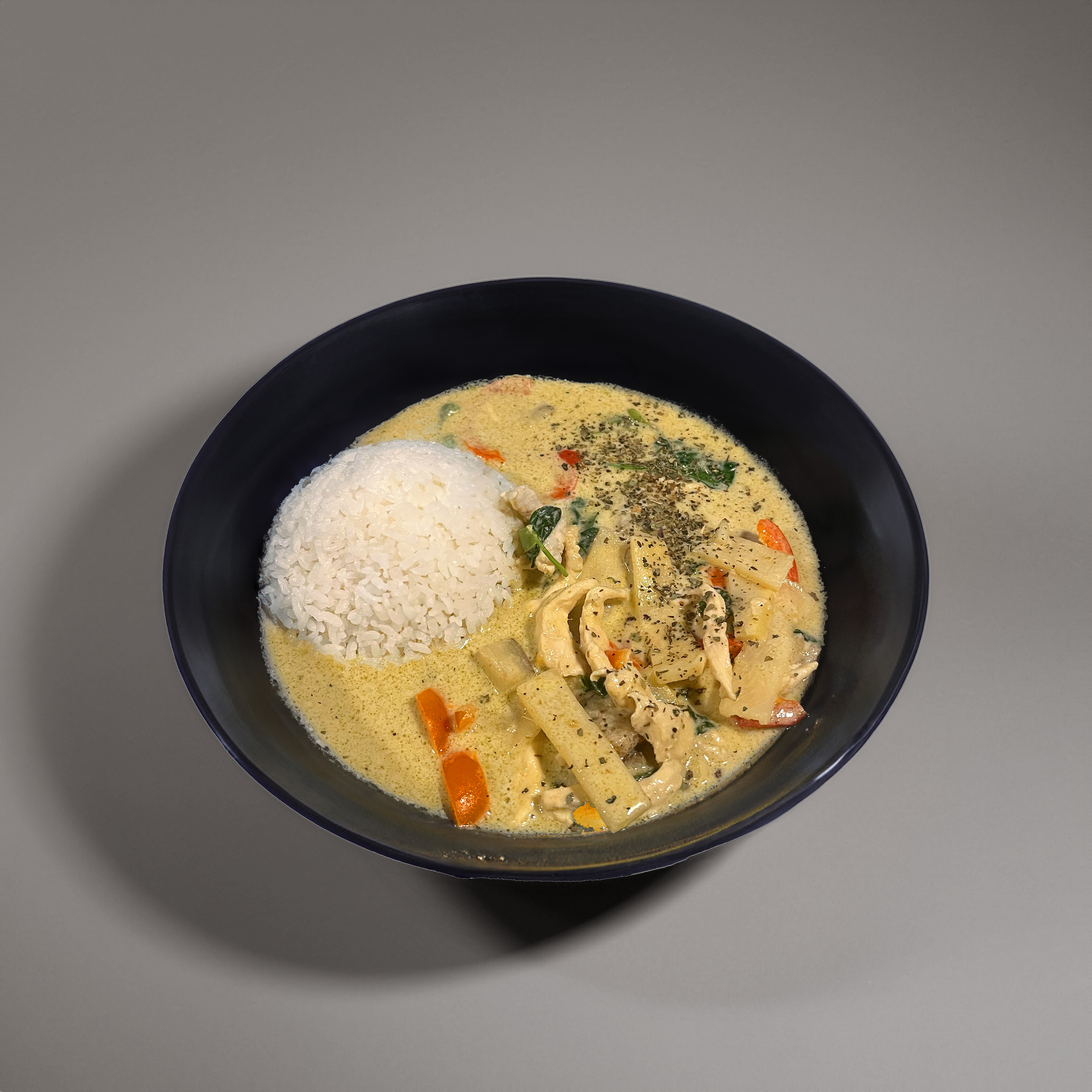Vegetarian Green Curry.