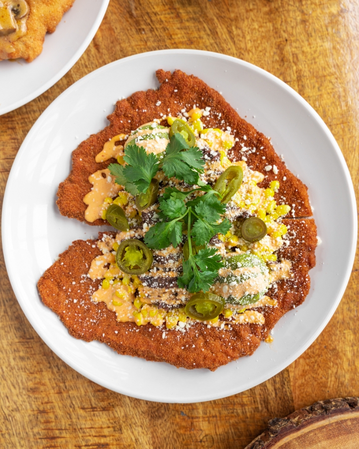 Tex-Mex Schnitzel.