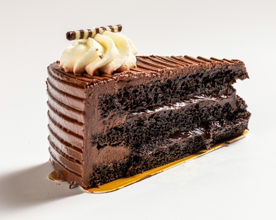 Chocolate Cake Slice.
