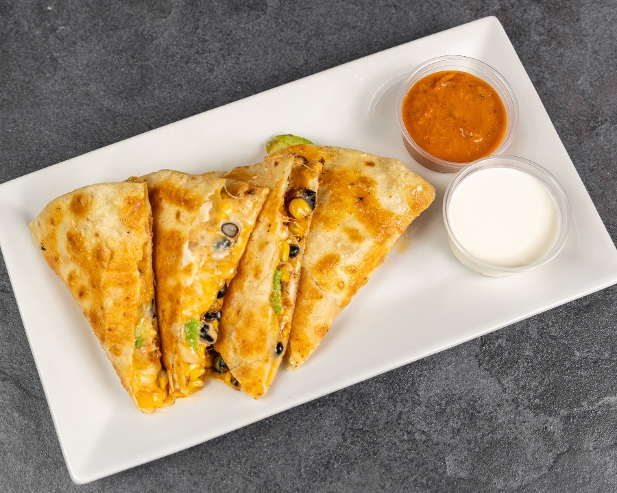 Blackened Chicken Quesadilla.