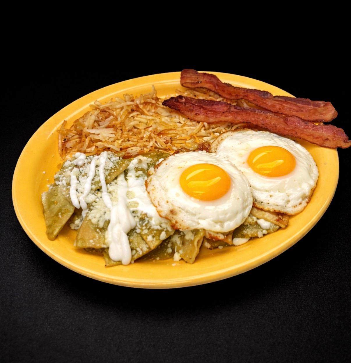 Bkfs Chilaquiles Verdes.