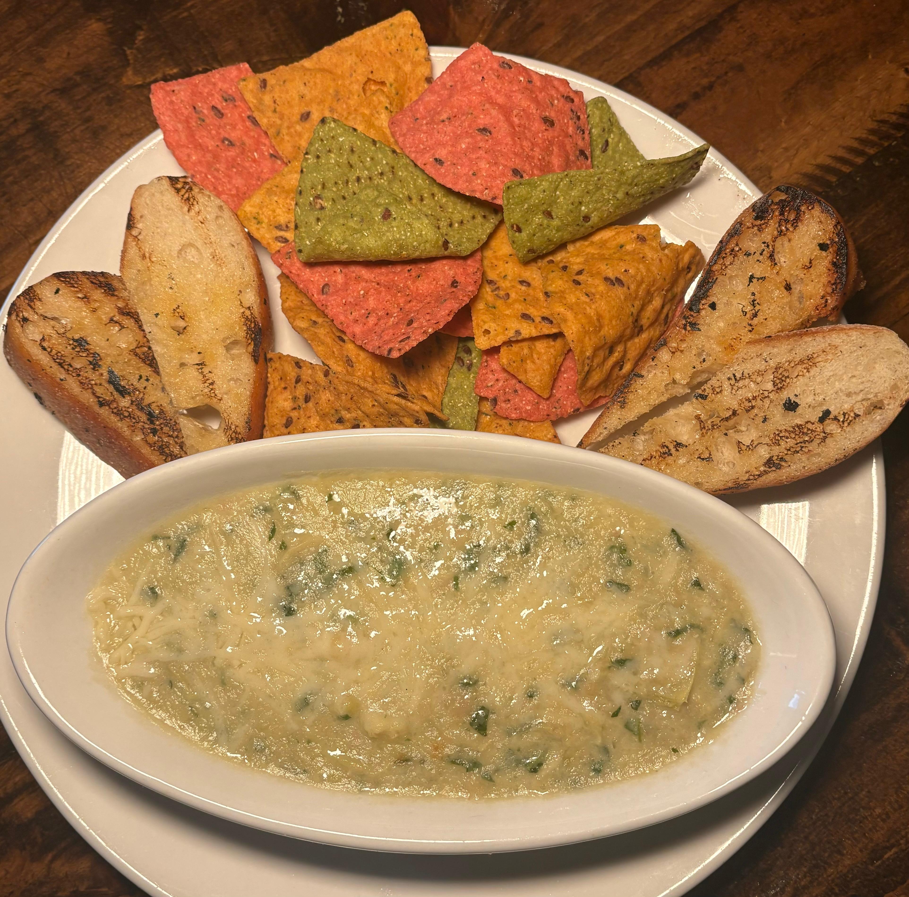 Spinach and Artichoke Dip.