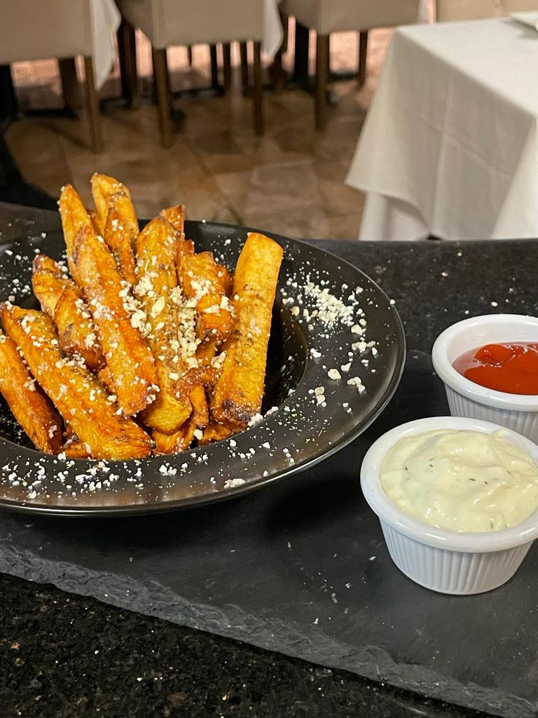 Truffle Fries with Parmesan.