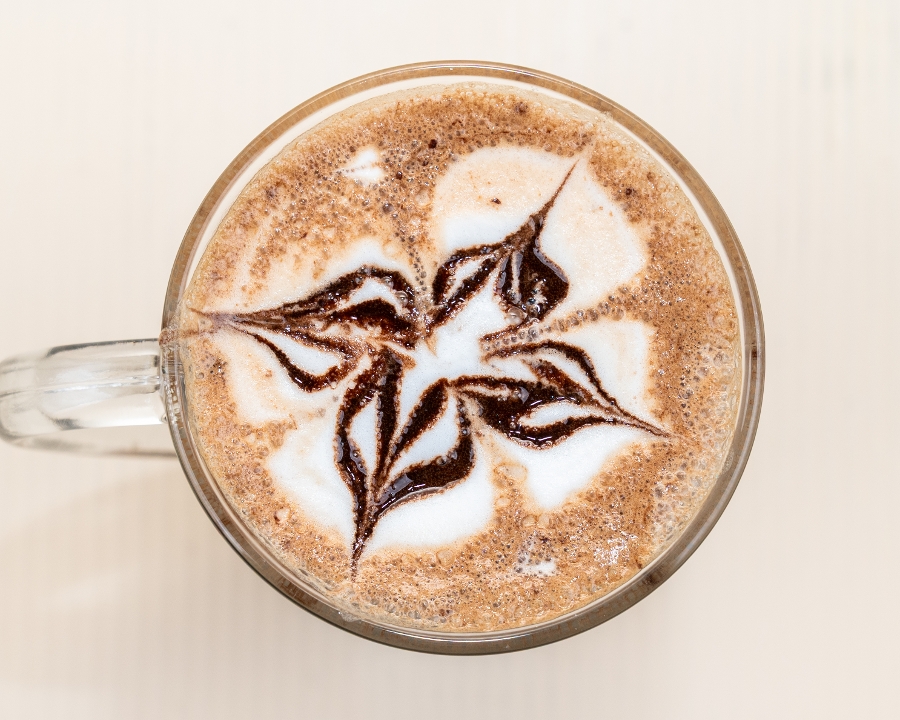 DARK MOCHA LATTE.