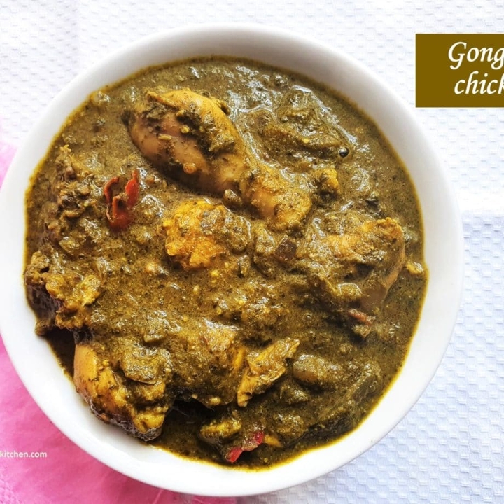 Gongura Chicken Curry (Andhra Style).