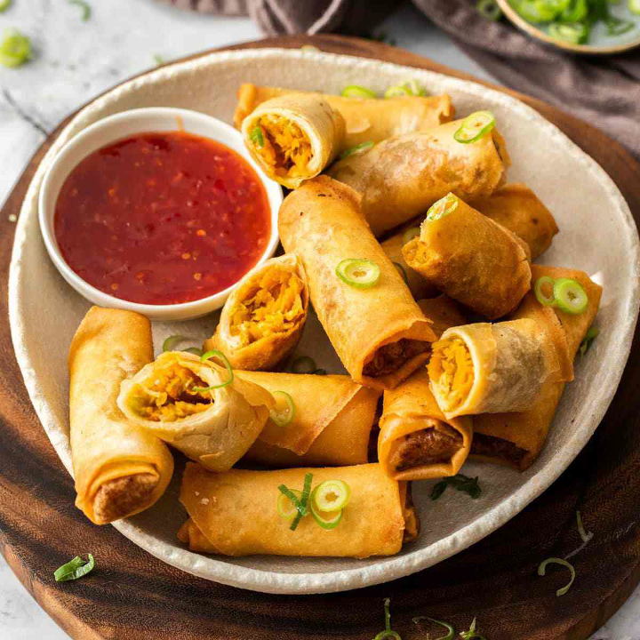 Vegetable Spring Rolls (4).