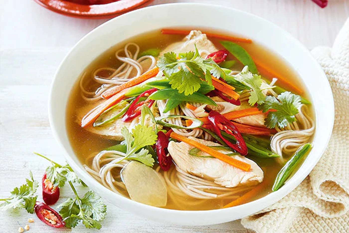 Chicken Vegetable Soup.