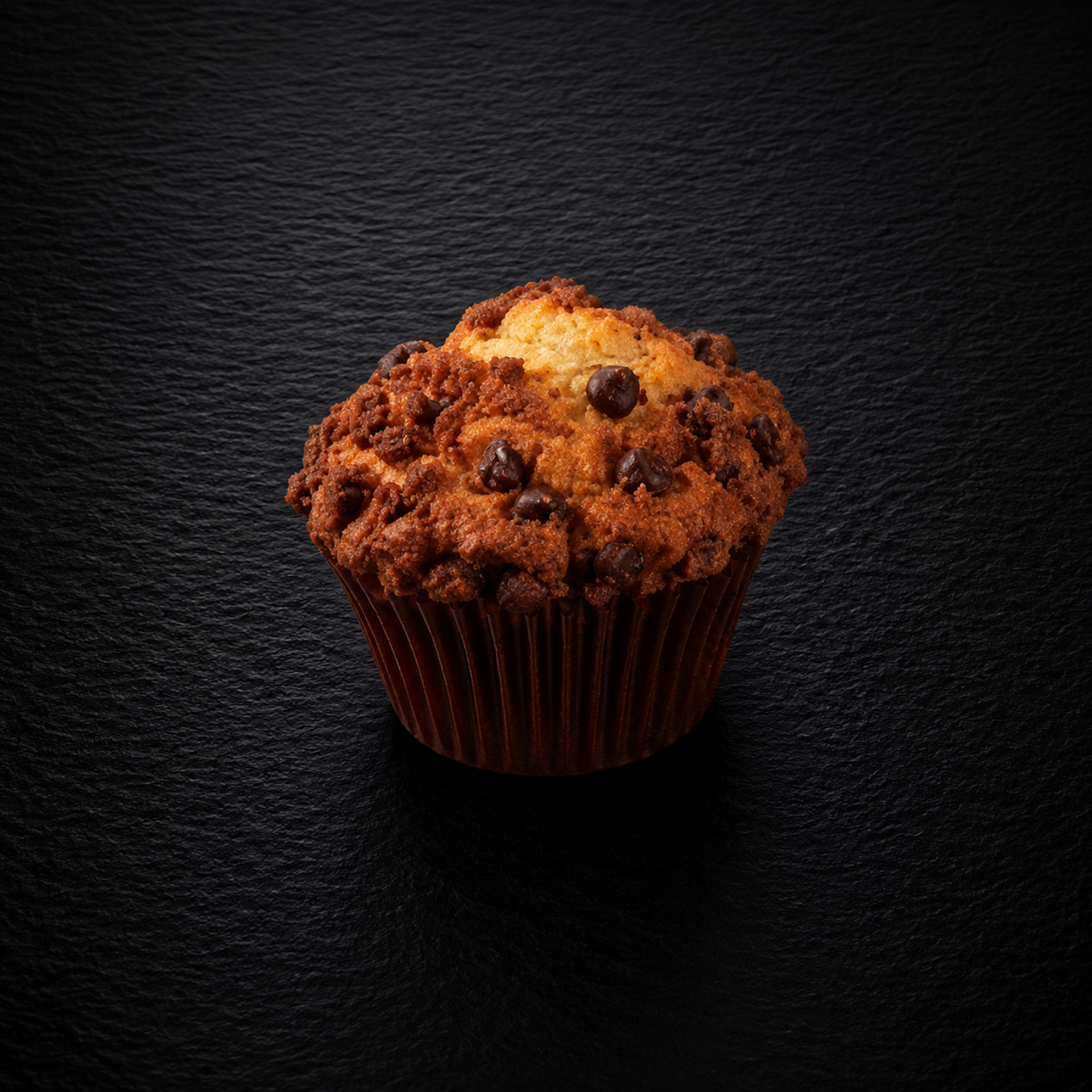 Banana Choc Chip Muffin.