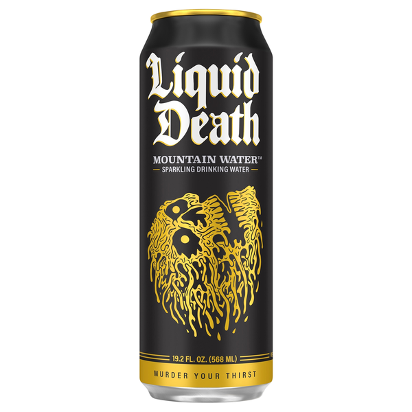 Liquid Death Sparking.