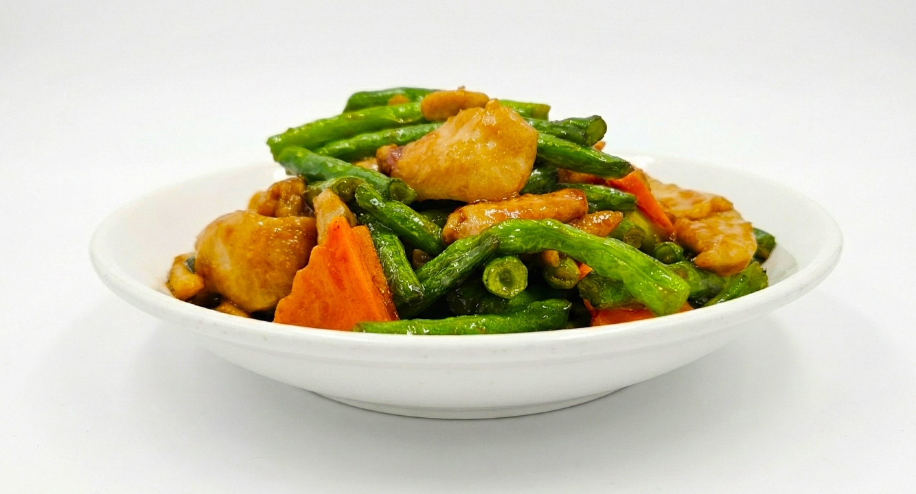 Four Season String Beans with Protein.