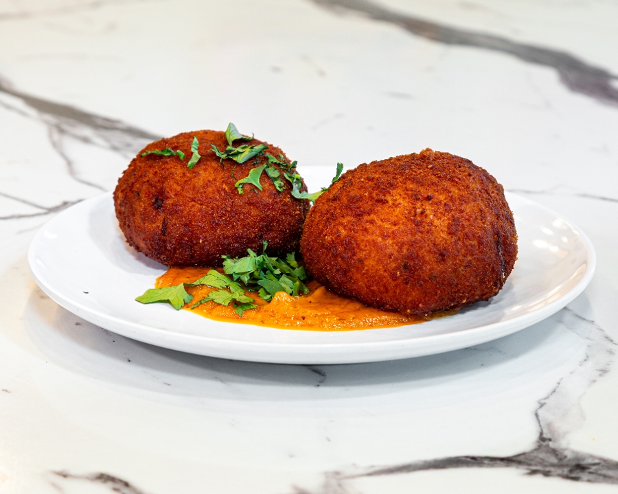Crab Arancini.