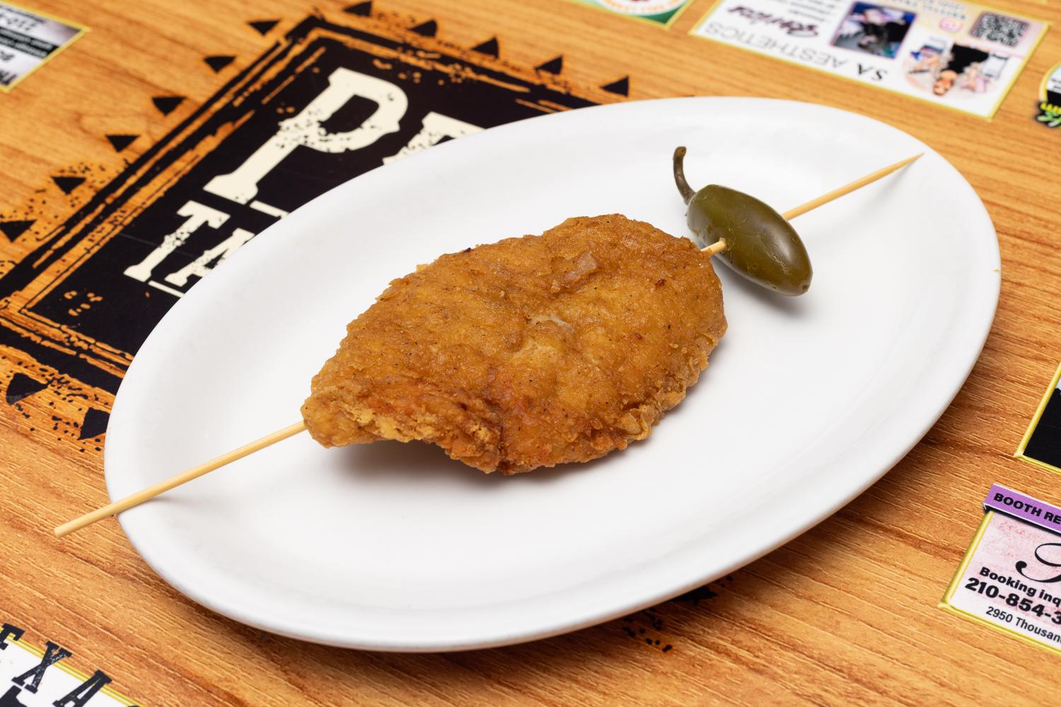 Chicken on a Stick.