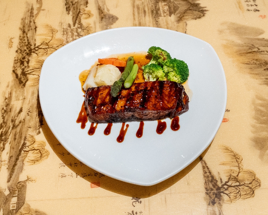 Grilled Salmon Bento.