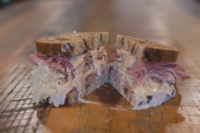 REUBEN ON RYE.