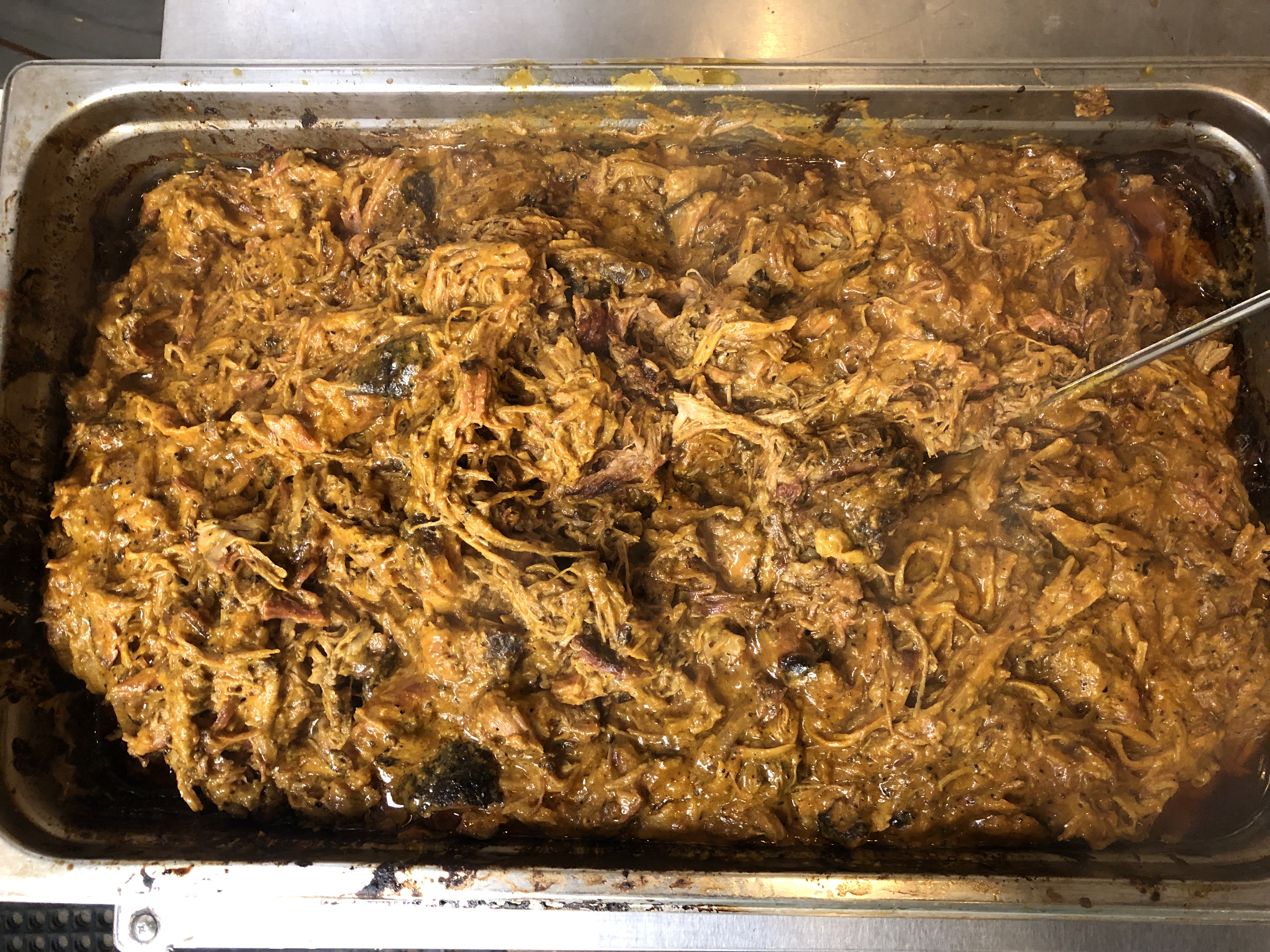 Half Pound Pulled Pork.