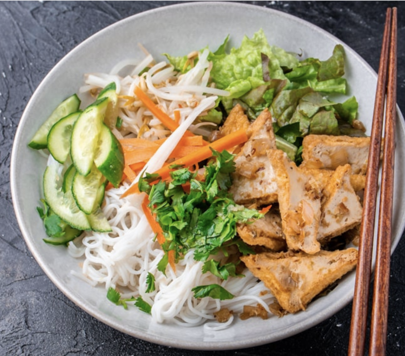 Grilled Tofu Vermicelli.