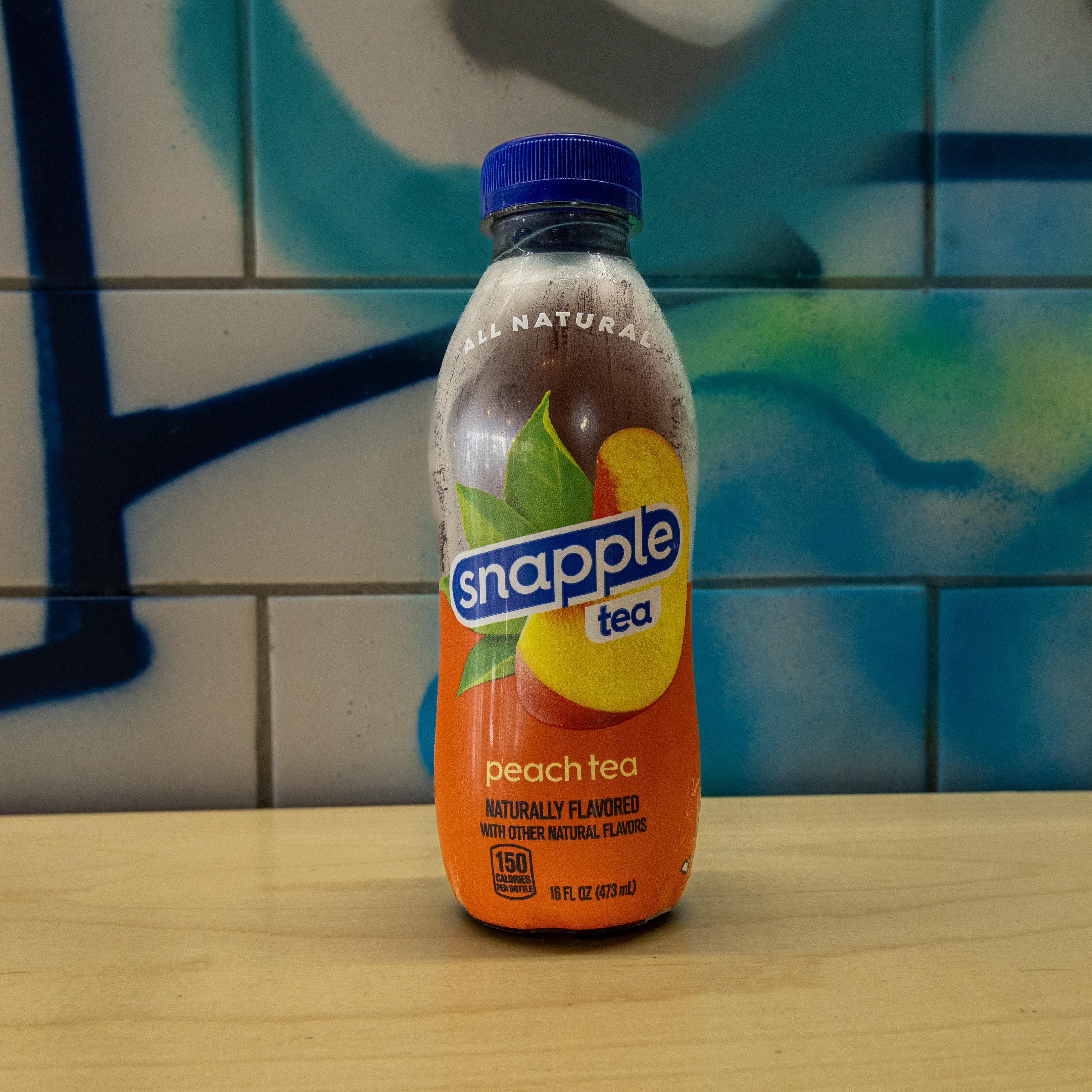 Snapple Peach tea.