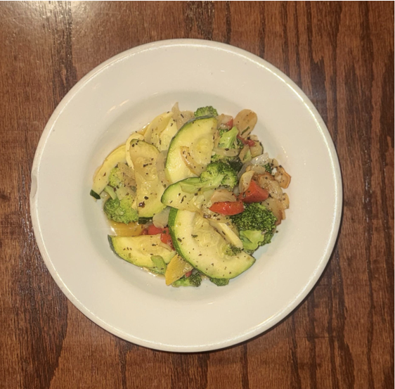 Sautéed Vegetables.