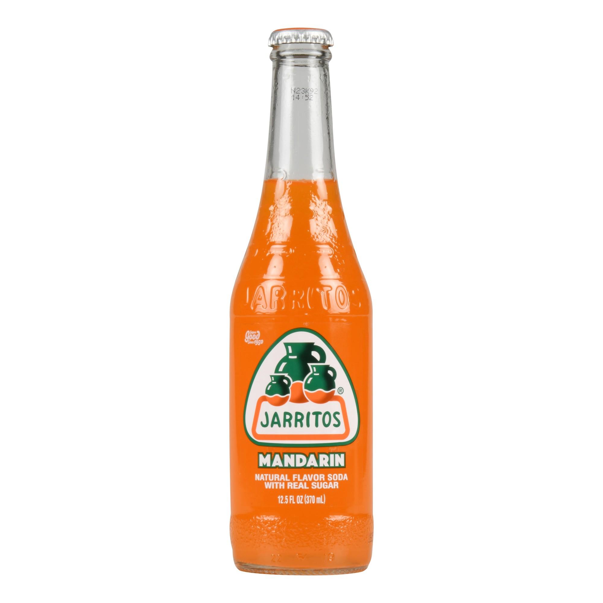 Jarritos Mandarin Soda Soft Drink.