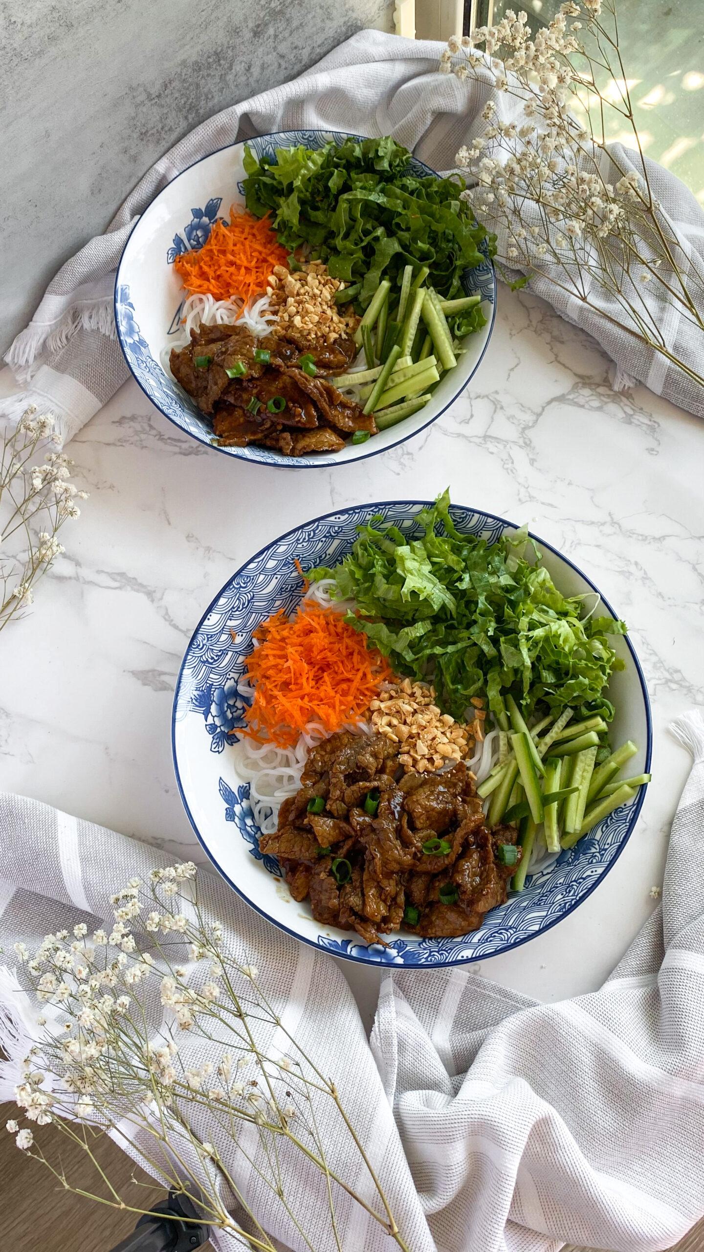 Beef Vermicelli Bowl.