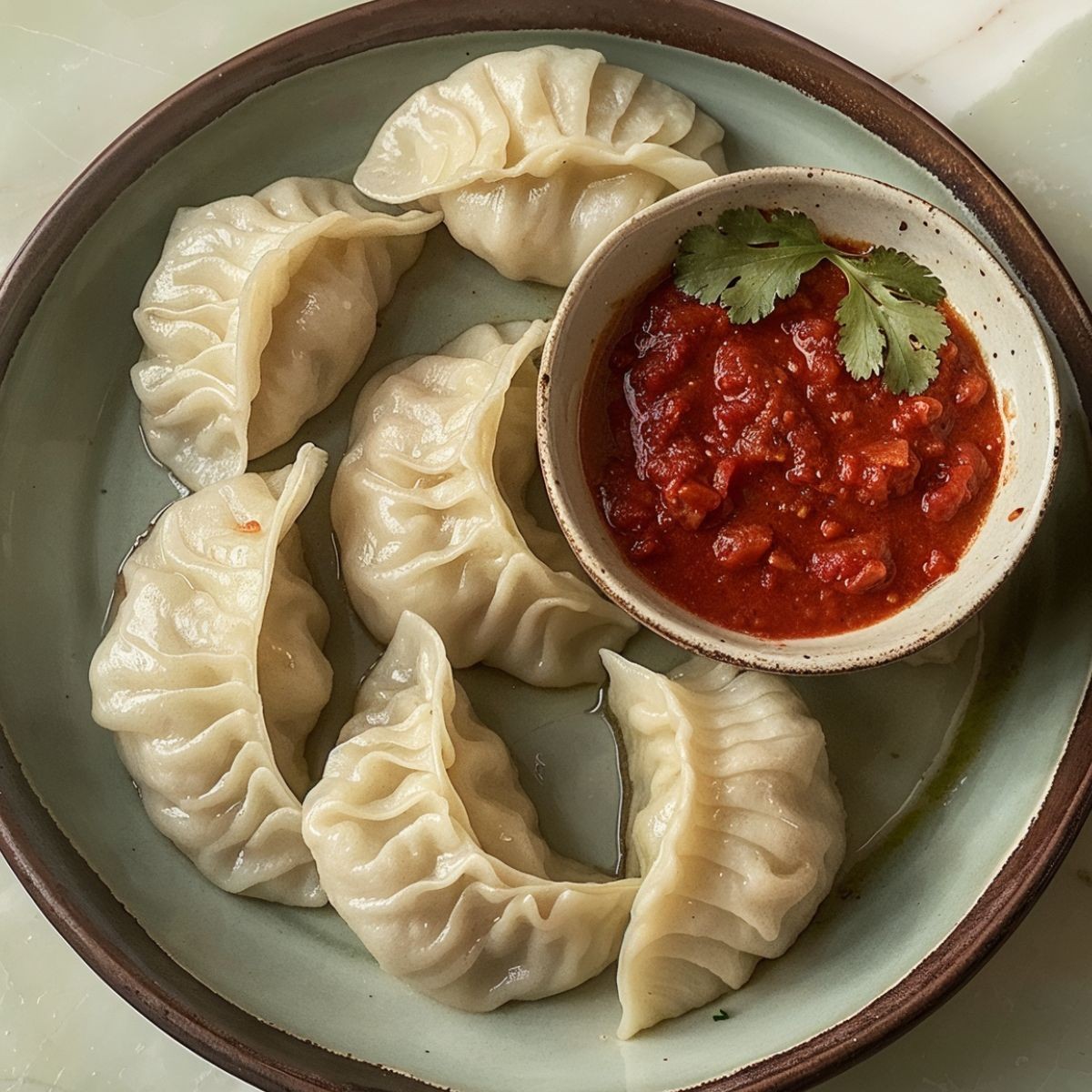 Momo Dumplings.