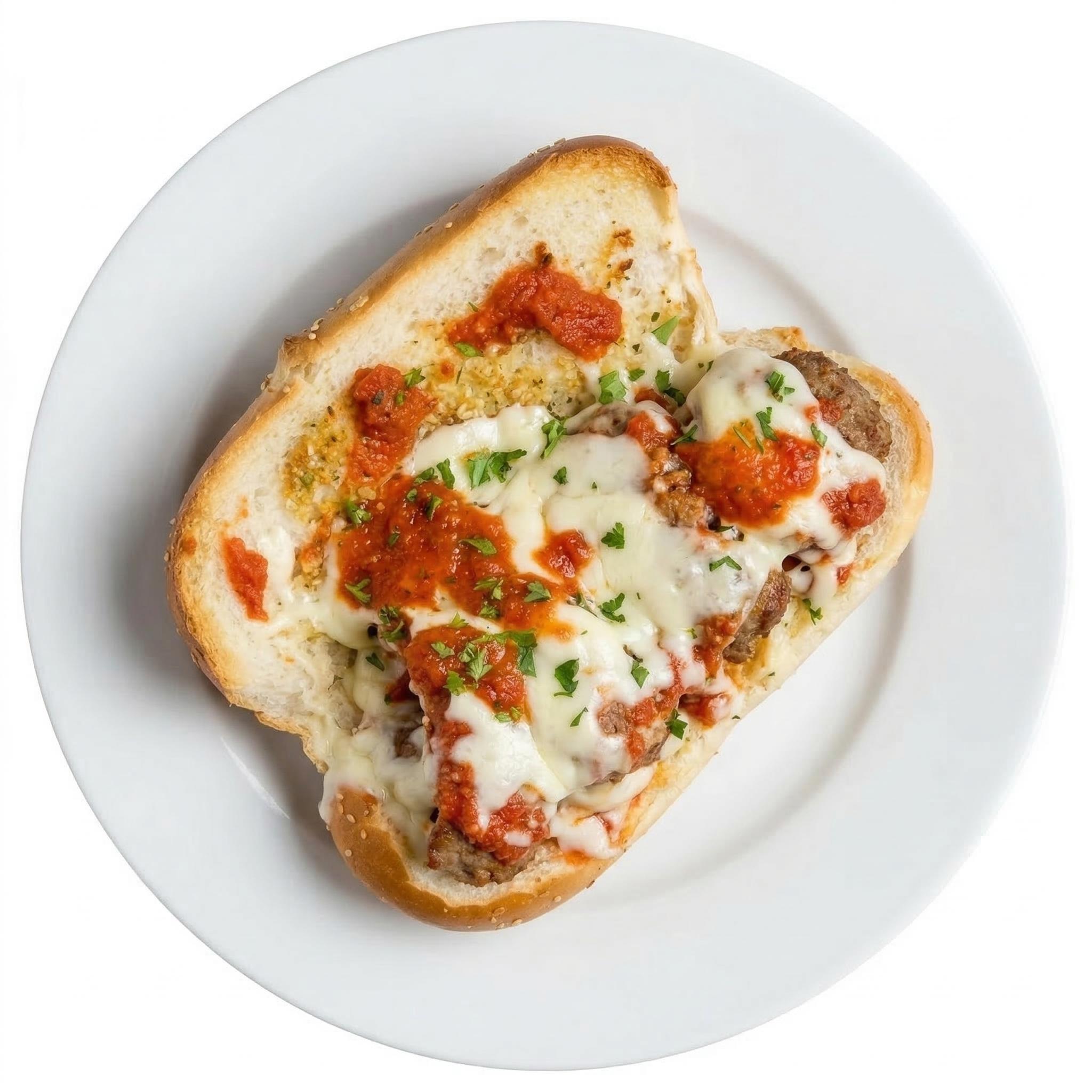 Sausage & Peppers Parm Hero.