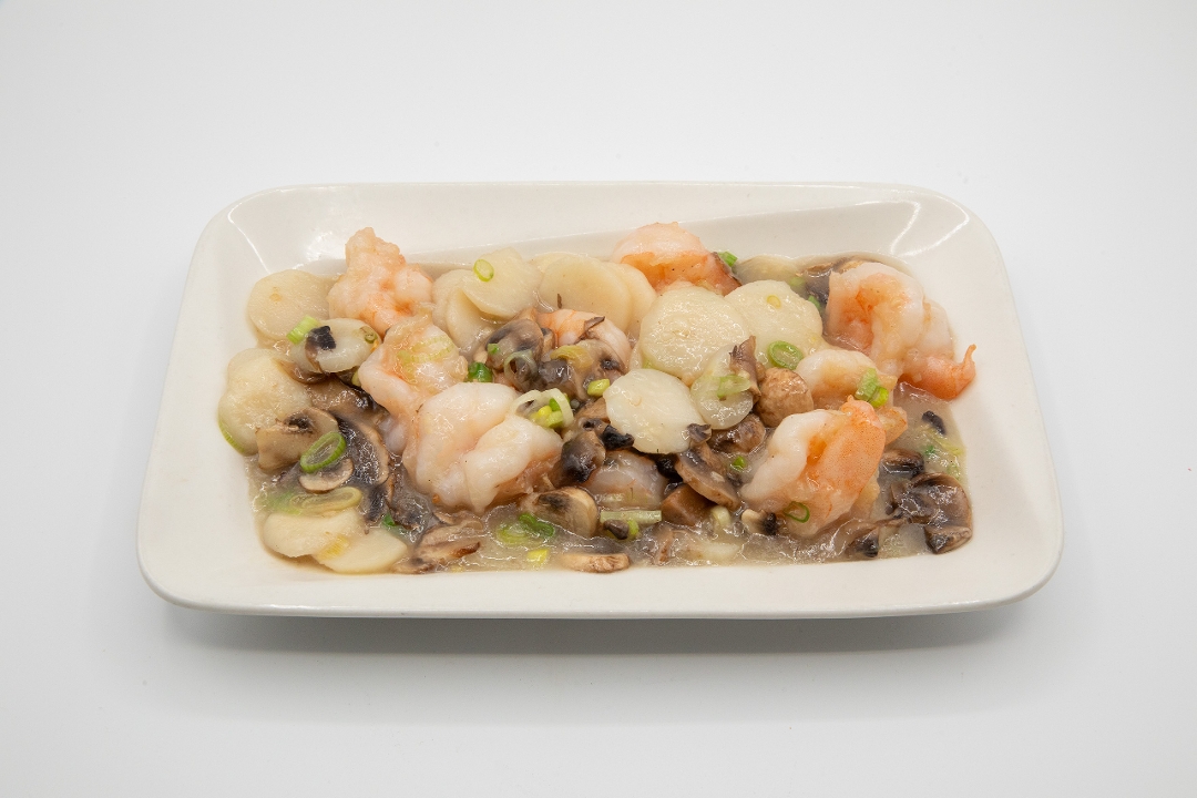 Shrimp with Lobster Sauce.