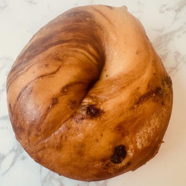 Cinnamon-Raisin Bagel.