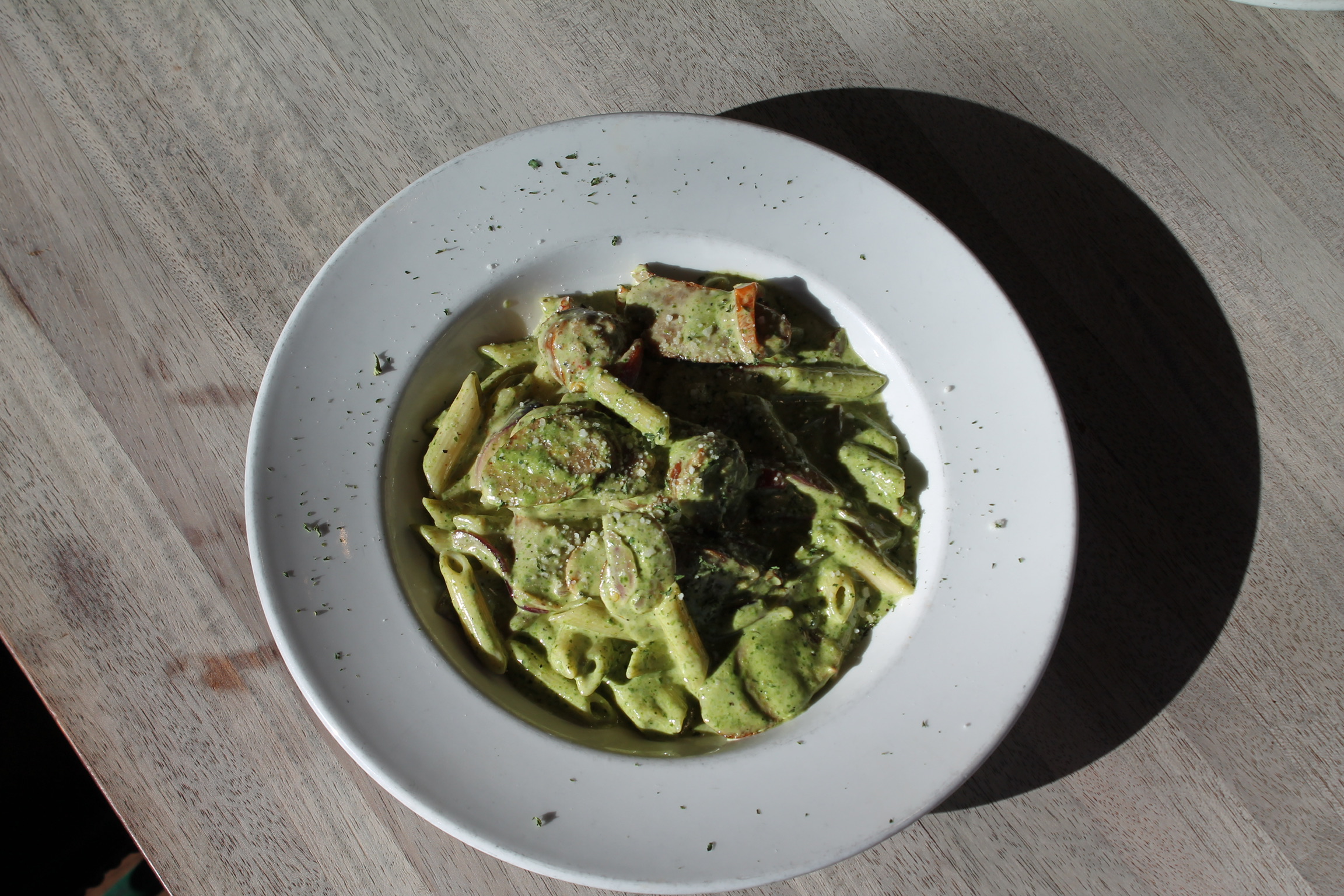 Penne Pesto.