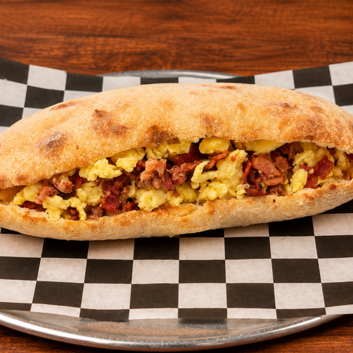 Bacon, Egg & Cheese Sando.