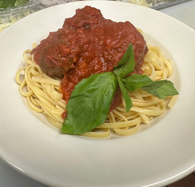 Linguine & Meatballs.