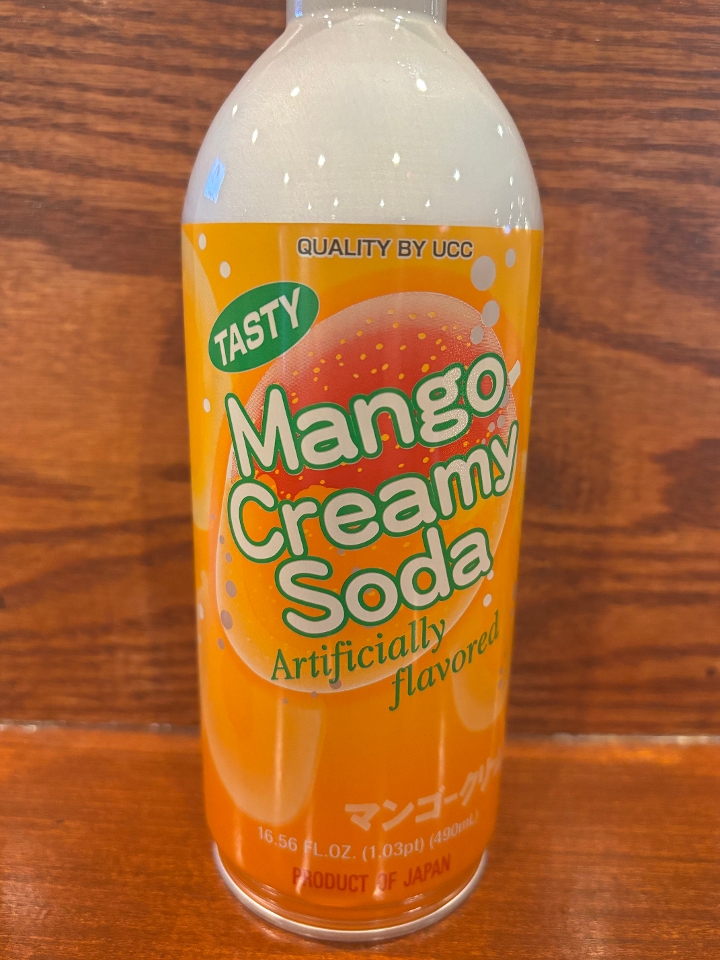 Mango Cream Soda.