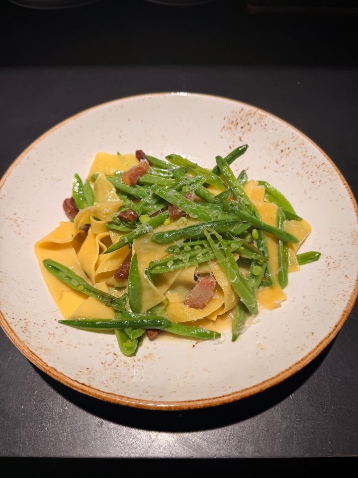 Pasta alla Gricia.