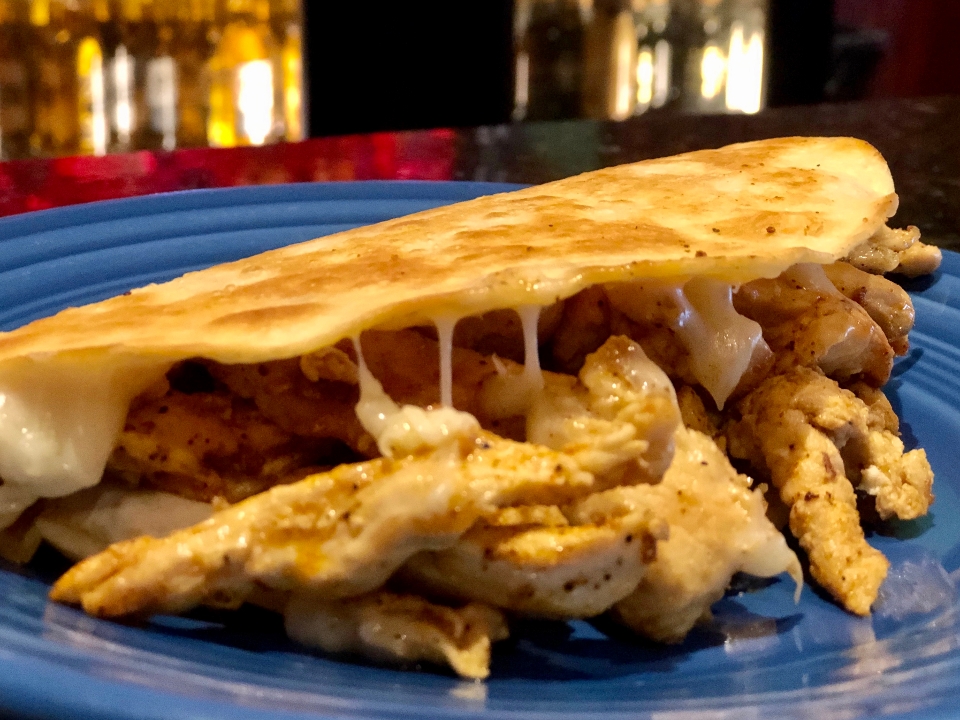 Quesadilla de Grilled Chicken App..