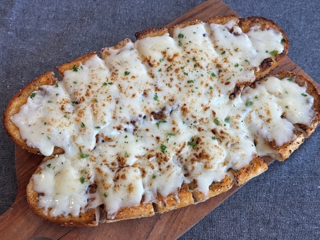 Garlic Bread with Cheese.